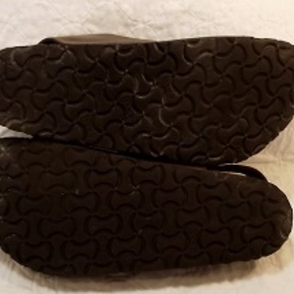 BIRKENSTOCK Men's Milano Sandal, EU43, M10 Brown - Picture 7 of 13